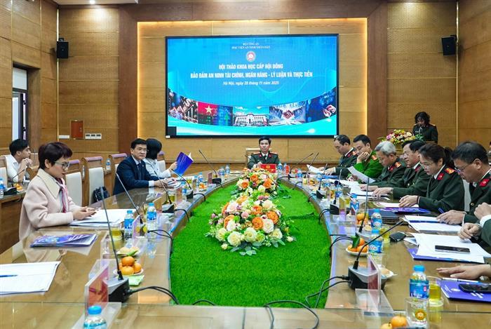 Hội thảo khoa học “Bảo đảm an ninh tài chính, ngân hàng - lý luận và thực tiễn”