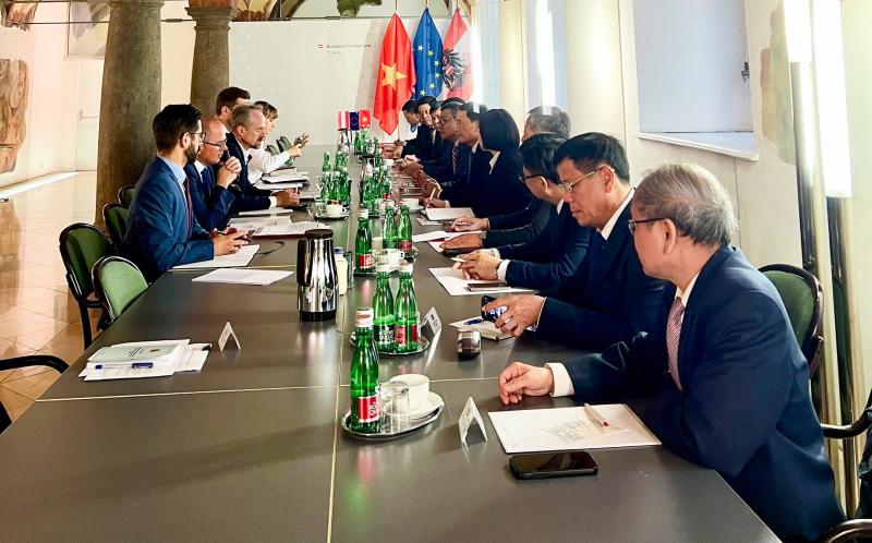 Tăng cường hợp tác an ninh, thực thi pháp luật giữa Việt Nam và Cộng hòa Áo