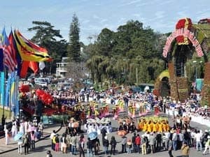Giao thông Đà Lạt bị tắc nghẽn vì Festival Hoa