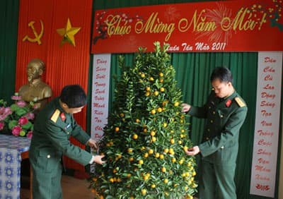 Xuân về với “lính kho”