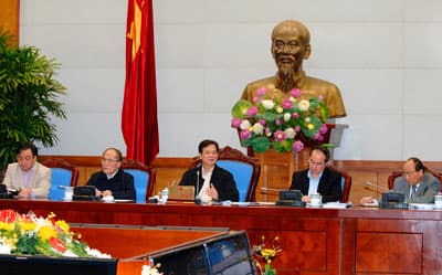 Thường trực Chính phủ làm việc với các nhà khoa học, chuyên gia trong nước