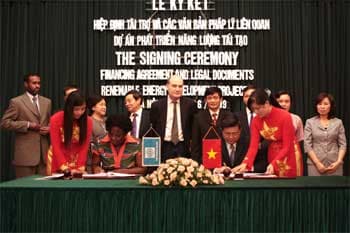 202 triệu USD phát triển năng lượng tái tạo