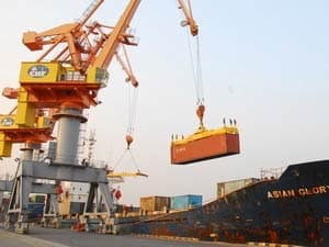 Cảng Hải Phòng đang chịu áp lực quá tải
