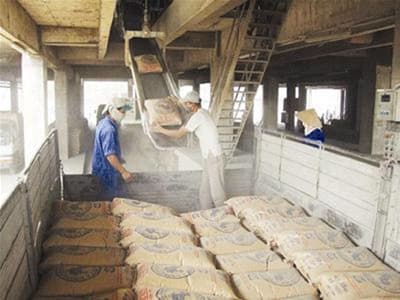 Sản lượng xi măng tiêu thụ giảm mạnh