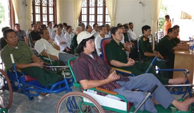 Giải quyết việc làm cho con thương binh, bệnh binh