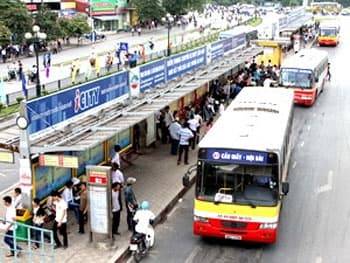 3 triệu USD giúp cải thiện giao thông công cộng tại Hà Nội