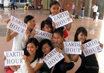 Hoà mình cùng “Giờ trái đất”