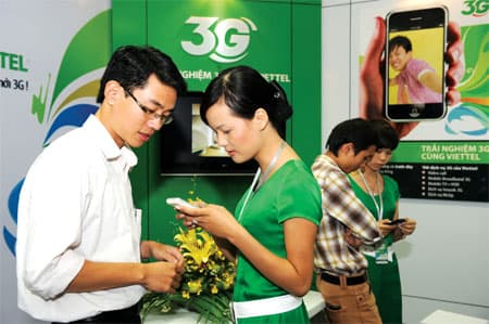 Viettel và Evn Telecom chuẩn bị khai trương 3G