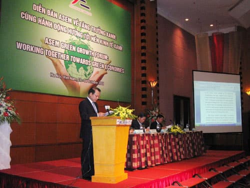 Khai mạc Diễn đàn ASEM về tăng trưởng xanh