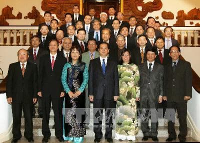 Thủ tướng Nguyễn Tấn Dũng tiếp các Đại sứ mới được bổ nhiệm