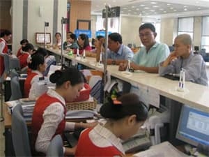 Doanh số giao dịch tăng