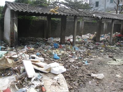 Chợ Nầm ô nhiễm nghiêm trọng