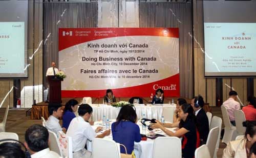 Kết nối kinh doanh giữa doanh nghiệp Việt Nam với thị trường Canada
