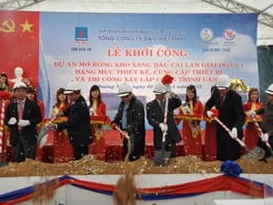 Đầu tư 260 tỷ đồng mở rộng kho xăng dầu Cái Lân