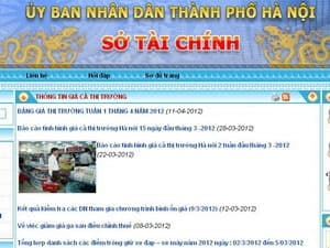 Công khai giá cả hàng hóa thiết yếu trên Internet