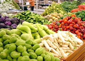 Thị trường thực phẩm không đột biến vào cuối năm