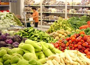 Giá nhiều mặt hàng thực phẩm tươi sống giảm nhẹ