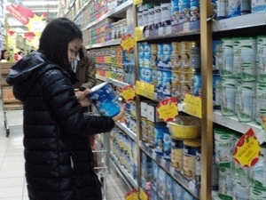 Chuẩn hóa nhãn sữa để bình ổn giá