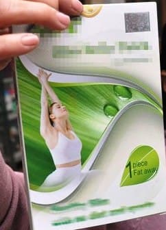 Thận trọng với miếng dán tan mỡ
