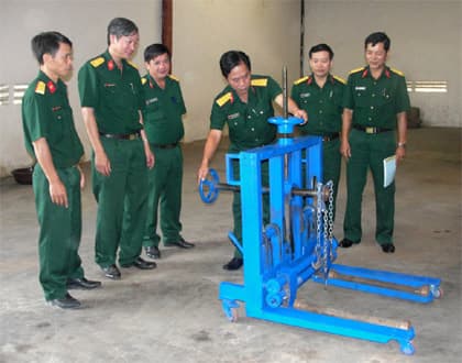 Cải tiến kỹ thuật để giảm bớt sức lao động