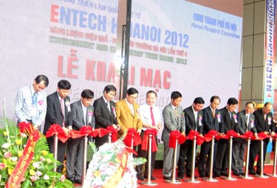 200 gian hàng trưng bày tại ENTECH HANOI 2012