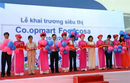 Đưa vào hoạt động Trung tâm bán hàng bình ổn thị trường Co.opmart Foodcosa