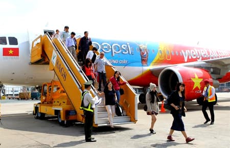500 vé máy bay VietjetAir chỉ từ 199.000 đồng tại Hội chợ VITM