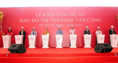 Khởi công khu đô thị Vinhomes Tân Cảng (TP Hồ Chí Minh)