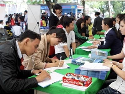 1 triệu người gia nhập thị trường lao động mỗi năm