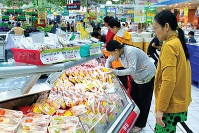 Giá hàng bình ổn thấp hơn từ 5 đến 10% so với thị trường