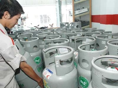 Giá gas giảm 35.000 đồng/bình