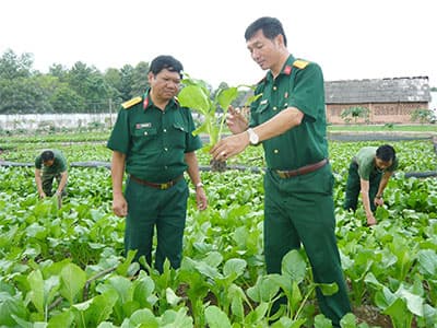 “Tròn khâu” nuôi dưỡng bộ đội