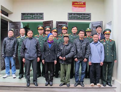 Ấm áp những căn nhà đồng đội