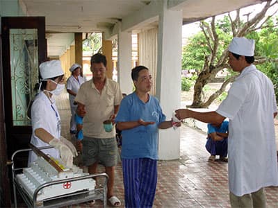 Nghĩa cử ở nơi chăm sóc thương binh tâm thần