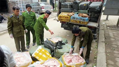 Tràn lan "thực phẩm bẩn" nhập lậu