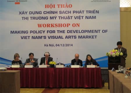 Phải tạo cơ hội để nghệ sĩ cọ sát với thị trường mỹ thuật nước ngoài