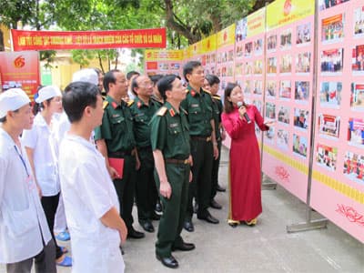 Bảo tàng Hậu cần triển lãm lưu động phục vụ  thương binh, bệnh binh