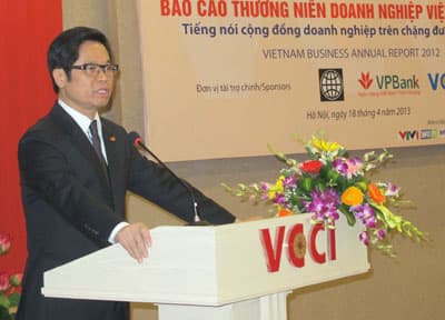 Công bố báo cáo thường niên doanh nghiệp Việt Nam 2012