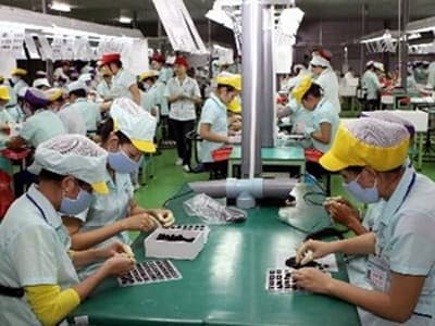 Kim ngạch xuất khẩu điện thoại, linh kiện tăng mạnh