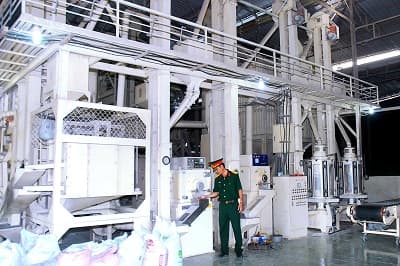 Hiệu quả hoạt động của nhà máy xay xát thóc Quân đoàn 4