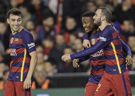 Barca vào chung kết Cúp Nhà vua TBN