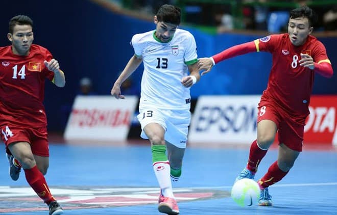 Thua đậm Iran, ĐT Futsal Việt Nam gặp Thái Lan trong trận tranh hạng ba