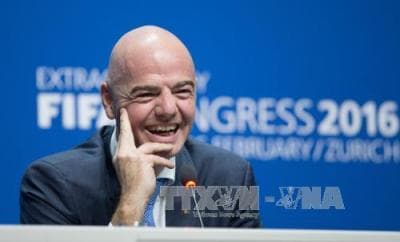 Ông Gianni Infantino được bầu làm Chủ tịch FIFA