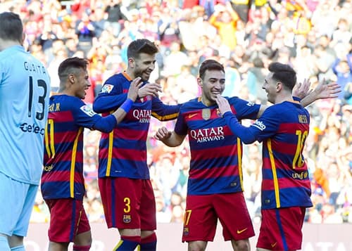 Vòng 29 La Liga: Barca tạo “mưa bàn thắng” trước Getafe