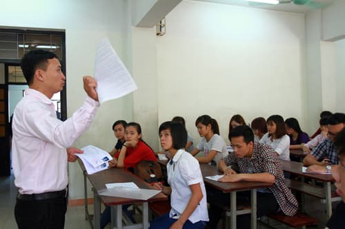 Các tỉnh có thể tổ chức một loại cụm thi