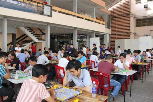 120 kỳ thủ tham gia Giải vô địch Cờ Tướng Úp – Nhà Văn hóa Thanh niên 2016