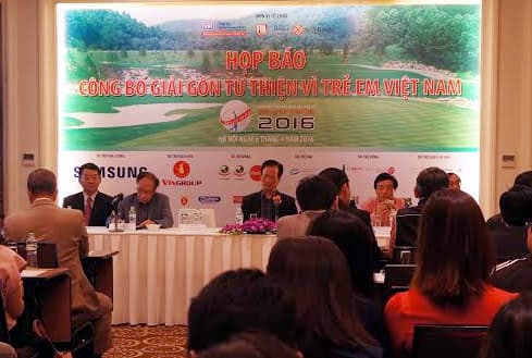 Sắp khởi tranh giải Golf từ thiện “Vì trẻ em Việt Nam 2016”