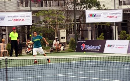 Gần 100 VĐV tham dự giải quần vợt vô địch nam toàn quốc năm 2016