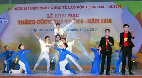 TP Hồ Chí Minh: Khai mạc Tháng Công nhân lần 8 năm 2016