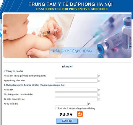 Hà Nội: Khoảng 5.500 trẻ được tiêm vắc-xin Pentaxim trong tháng 5